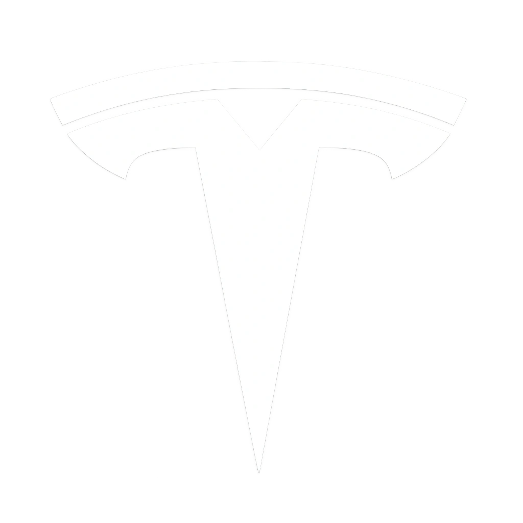 Tesla logo, shown as a credited reference